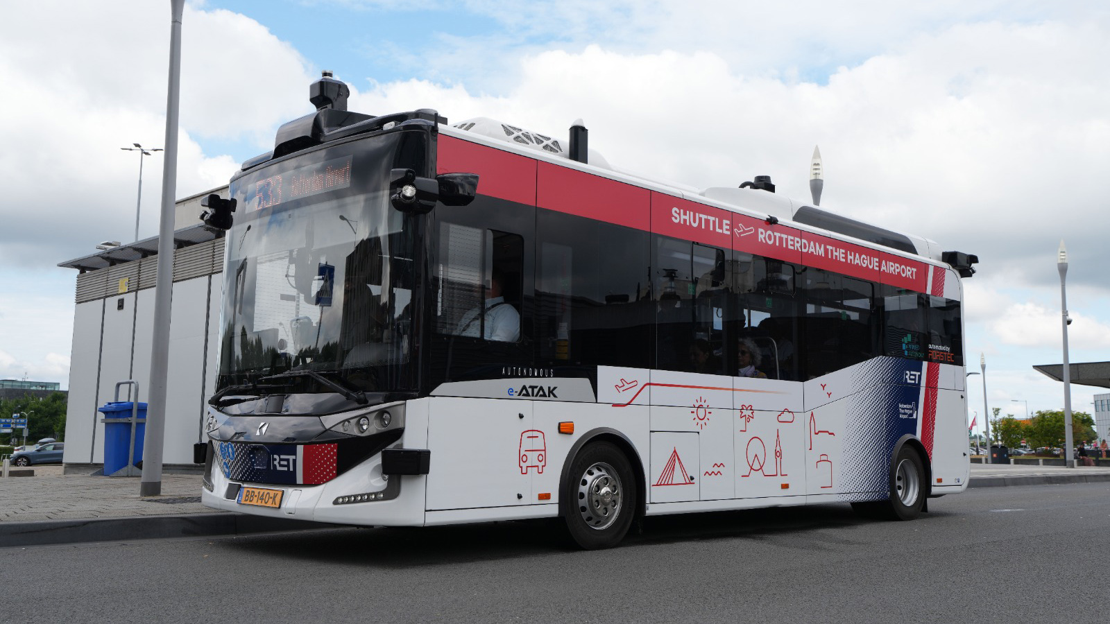 Karsan e-ATAK: Το 1ο αυτόνομο λεωφορείο αεροδρομίου!